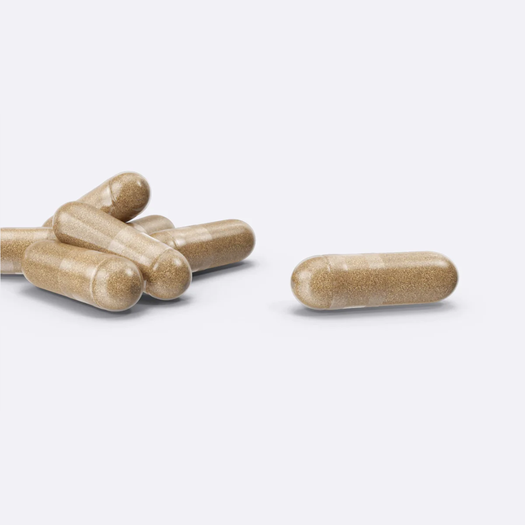 Diabec supplement capsule close-up showing natural glucose support formula